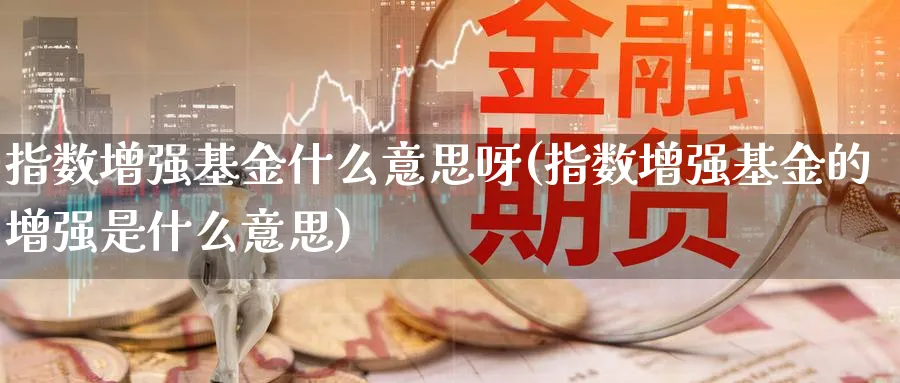 指数增强基金什么意思呀(指数增强基金的增强是什么意思)_https://www.yunsqy.com_期货分类_第1张