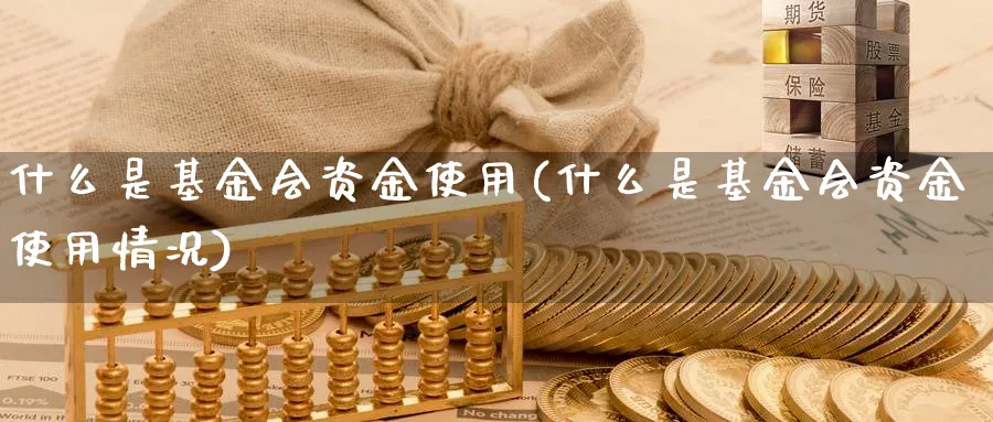 什么是基金会资金使用(什么是基金会资金使用情况)_https://www.yunsqy.com_黄金期货_第1张