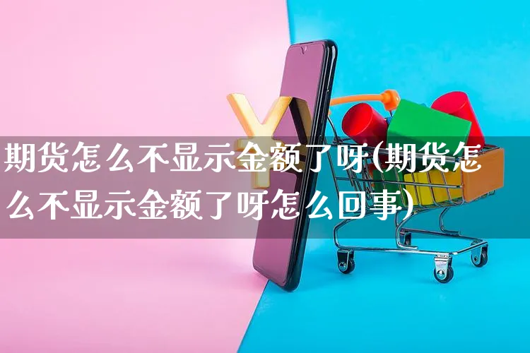 期货怎么不显示金额了呀(期货怎么不显示金额了呀怎么回事)_https://www.yunsqy.com_期货入门_第1张