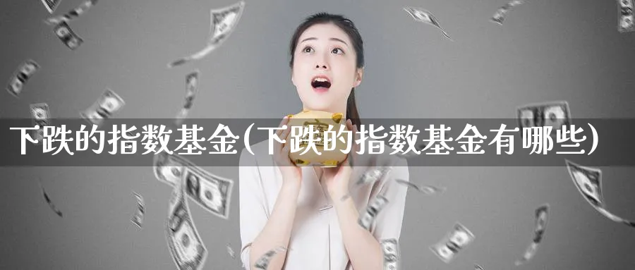 下跌的指数基金(下跌的指数基金有哪些)_https://www.yunsqy.com_期货直播_第1张