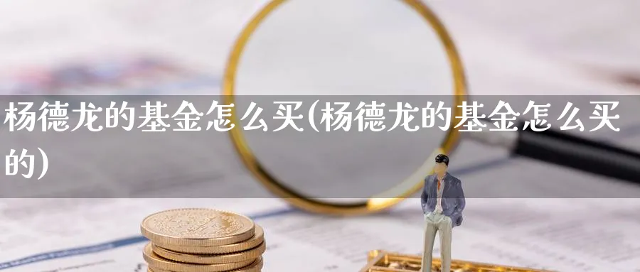 杨德龙的基金怎么买(杨德龙的基金怎么买的)_https://www.yunsqy.com_期货分类_第1张