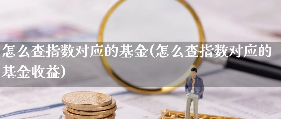 怎么查指数对应的基金(怎么查指数对应的基金收益)_https://www.yunsqy.com_期货整理_第1张