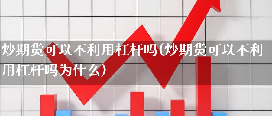 炒期货可以不利用杠杆吗(炒期货可以不利用杠杆吗为什么)_https://www.yunsqy.com_期货分类_第1张