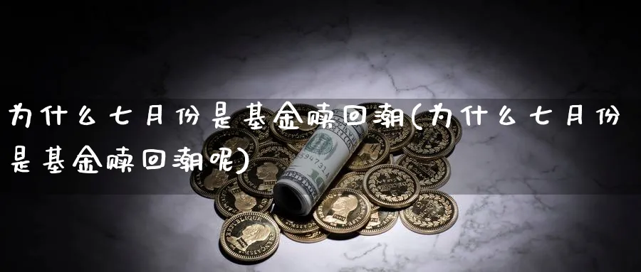 为什么七月份是基金赎回潮(为什么七月份是基金赎回潮呢)_https://www.yunsqy.com_期货入门_第1张