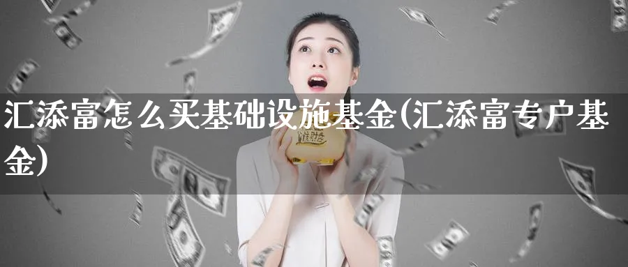 汇添富怎么买基础设施基金(汇添富专户基金)_https://www.yunsqy.com_原油期货_第1张