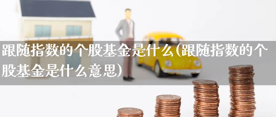 跟随指数的个股基金是什么(跟随指数的个股基金是什么意思)_https://www.yunsqy.com_黄金期货_第1张