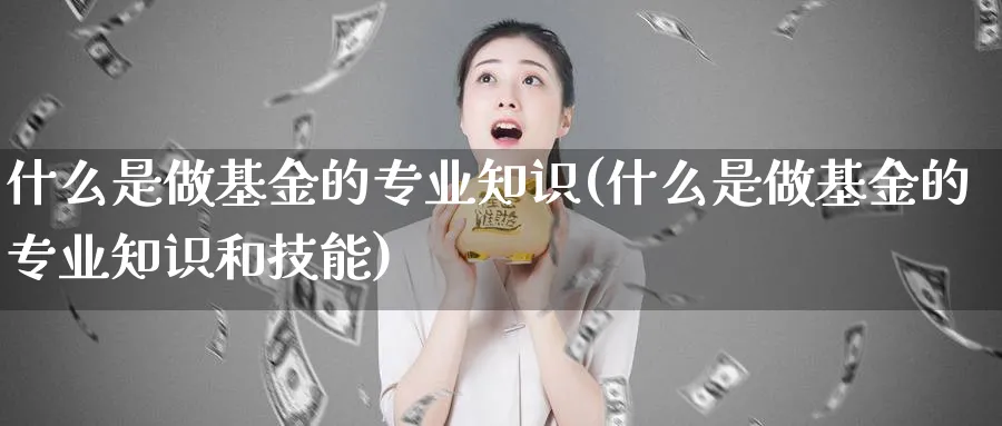 什么是做基金的专业知识(什么是做基金的专业知识和技能)_https://www.yunsqy.com_期货直播_第1张